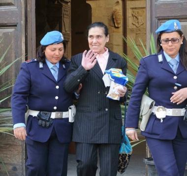 <b>MAMMA EBE.</b> Gigliola Giorgini alluscita dal Tribunale di Pistoia 