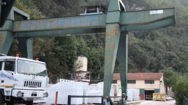 La ditta di marmo di Corvaia dove è accaduta la lite