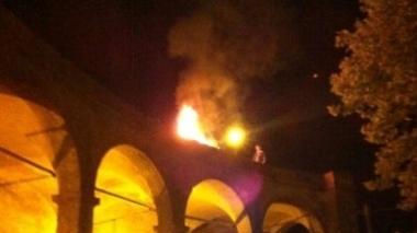 Ecco le foto dei vandalismi notturni a San Miniato