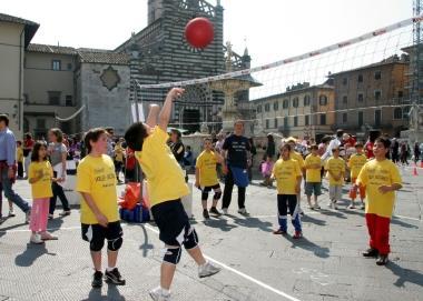 Il volley in centro 