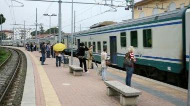 La stazione ferroviaria pesciatina