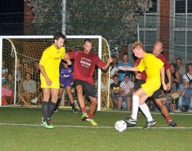 Una partita di calcio a 5 nel campionato scorso    
