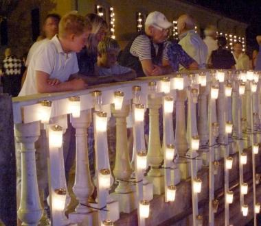 Unimmagine della luminaria del 28 agosto 
