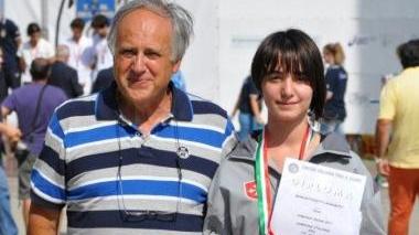 Mariantonietta Morabito con il diploma