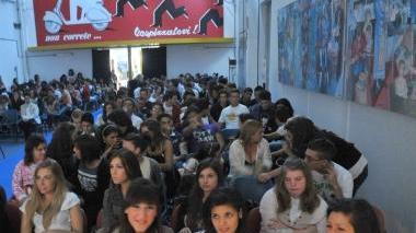Due momenti dell’iniziativa sulle donne al Museo Piaggio