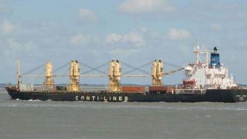 Una portacontainer (foto d’archivio)