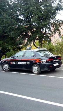 Una pattuglia dei carabinieri