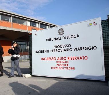 Lingresso del Polo fieristico a Lucca 