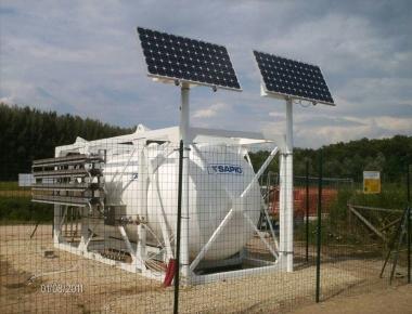 Un impianto di ossigenazione installato in Padule   