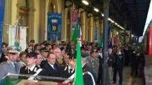 L’arrivo del feretro del milite ignoto alla stazione centrale