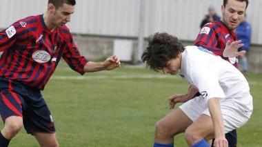 Un’azione di gioco della Berretti biancazzurra