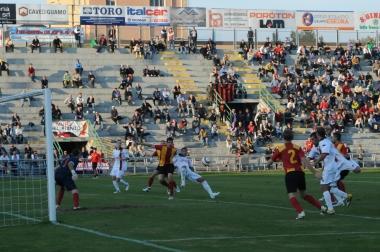 Due azioni della partita contro il Quarrata (Vip) 