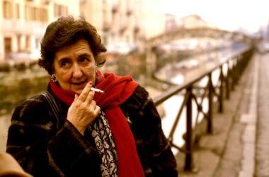 La poetessa Alda Merini 