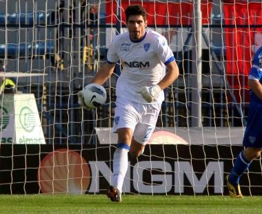 Il portierone azzurro Alberto Pelagotti 
