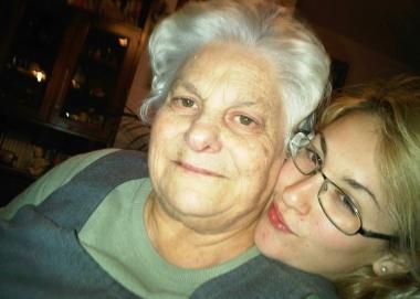<b>DECEDUTA.</b> Bianca Squillino, 74 anni, con la nipote 