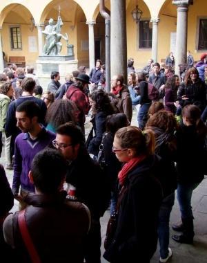 Studenti in Sapienza 