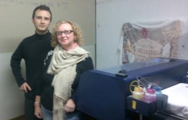 Lorenzo Giacopelli con la madre Marzia Angelini 