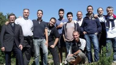 I seminaristi con i loro docenti