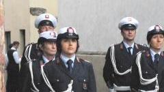 Un gruppo di vigili urbani