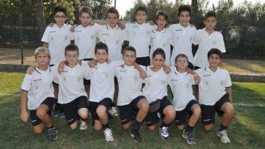 La squadra degli Esordienti A 1999 fair play del Palazzi 