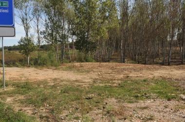 Uno scorcio della zona dove &egrave; stata scoperta la discarica abusiva  