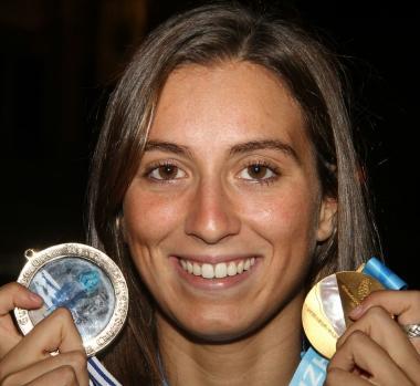 Il sorriso e le medaglie di Rachele Bruni 