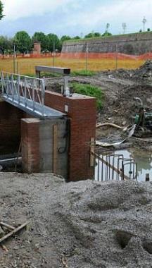 Lavori sul canale Piscilla 