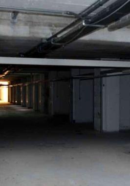 I parcheggi sotterranei della ex Montecatini umidi per le infiltrazioni  