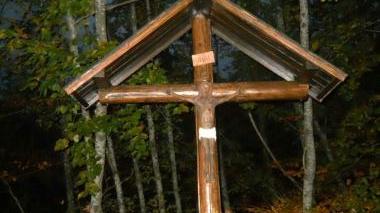 Il Cristo dei lavoratori all’ingresso del Melo