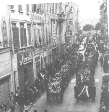 I funerali dei caduti di Kindu 