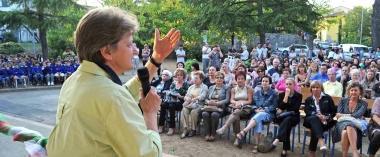 Il sindaco Sabrina Sergio Gori 