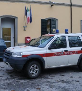 <strong>POLIZIA.</strong> Un’auto della Provinciale