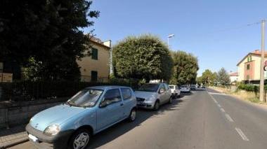 Uno scorcio della parte nord di via Ginori dove sorgerà il nuovo villaggio