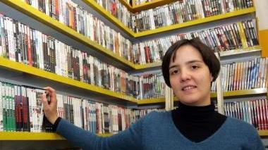 Serena Sinigaglia al lavoro da Videocenter