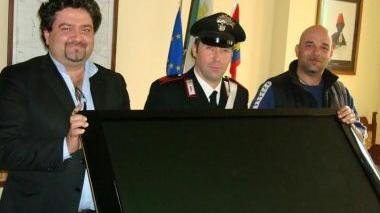 Tv da 60 pollici rubata e restituita