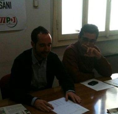 A sinistra Campigli e a destra Cei