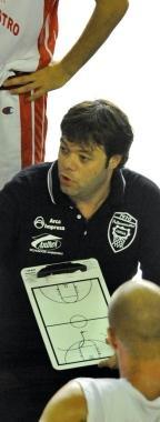 Il coach Roberto Russo      