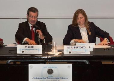 Un momento del congresso di andrologia  