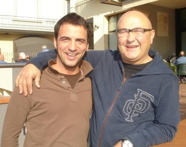 I tecnici Piero Vaccai (Vergaio) e Bartolomeo Scrima (Narnali) 