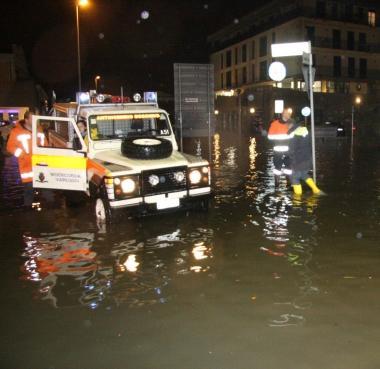 <b>ALLERTA.</b> Gli allagamenti della scorsa settimana 