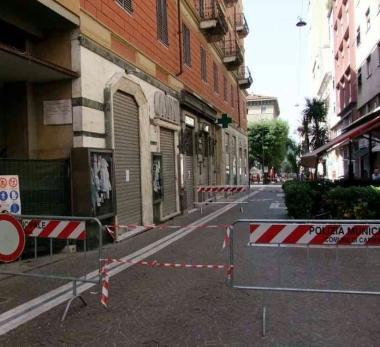 Lala del Politeama che affaccia su via Roma     