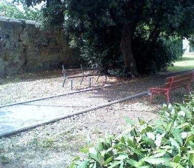 Uno scorcio del parco 