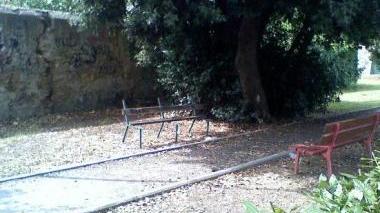 Uno scorcio del parco
