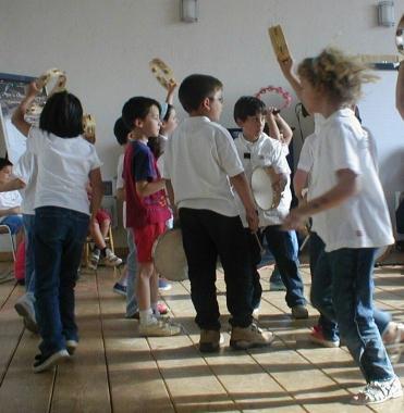 Un laboratorio con i bambini 