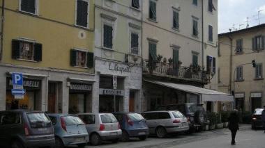 Piazza Cavour dove verrà allestito il tendone