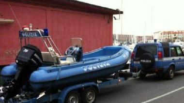 La squadra nautica della polizia in Liguria