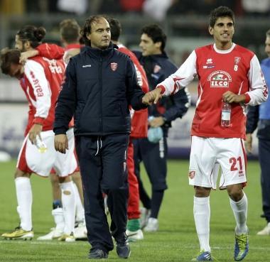 <b>MISTER</b> Giuseppe Giannini con Luis Alfageme Sopra unuscita bassa di Narciso  
