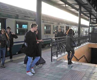 TRENI IN PARTENZA