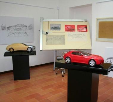 <b>MOSTRA.</b> I modellini e i disegni di Giugiaro 