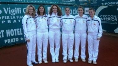La formazione di serie A1 del Tennis Club Prato